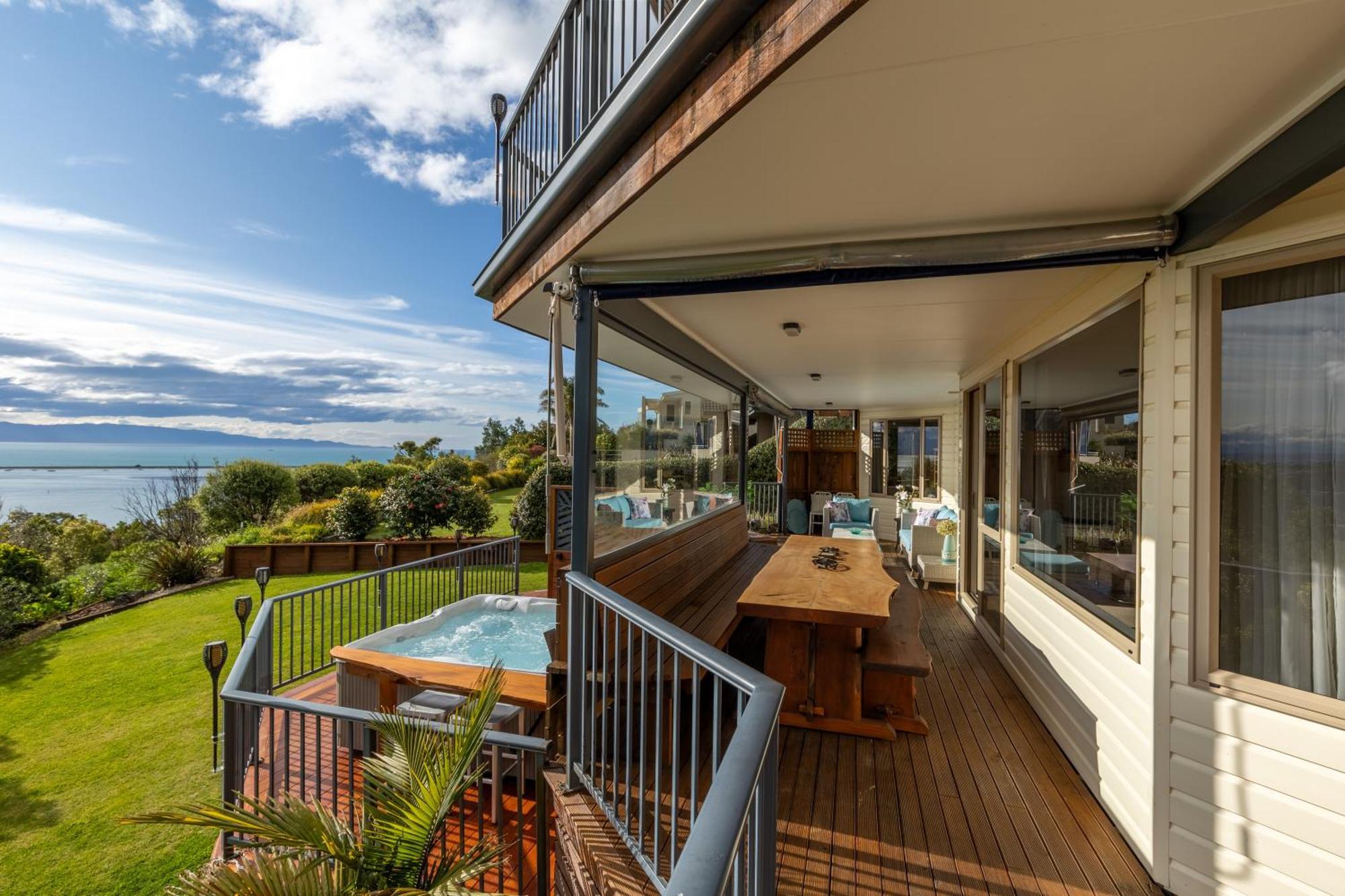 Twin Peaks Luxury Sea View Villa Nelson Ngoại thất bức ảnh